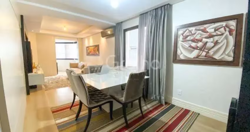 Apartamento mobiliado proximo a beira mar norte com 3 dormitórios sendo 01 suite e 01 vaga de garagem.
