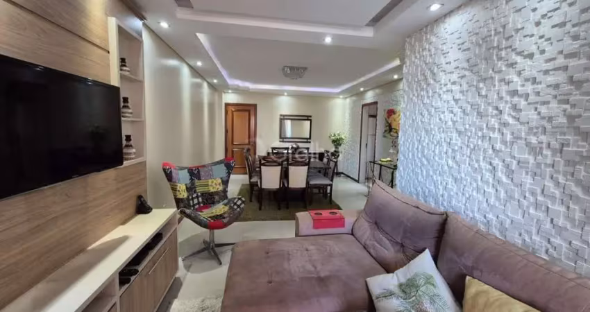 Apartamento de 116m² com 3 quartos sendo 1 suíte no bairro campinas em são josé