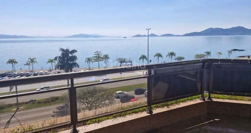 Apartamento 277m² privativos com 4 quartos na beira-mar norte em florianópolis