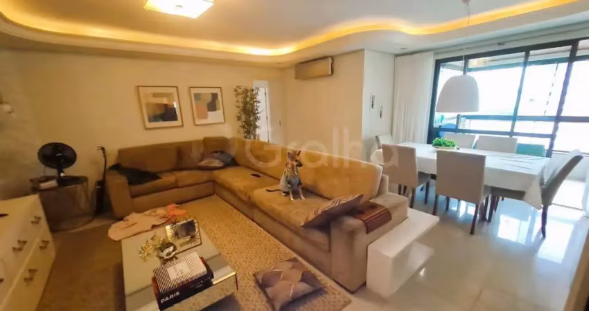 Apartamento alto padrão com 3 quartos e 126m² privativos no estreito, florianópolis