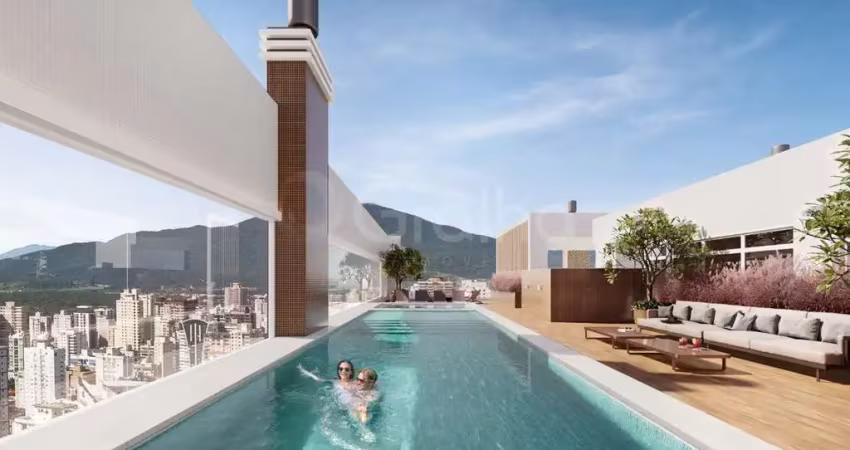 Apartamento com vista para o mar e previsão de entrega para outubro de 2026.