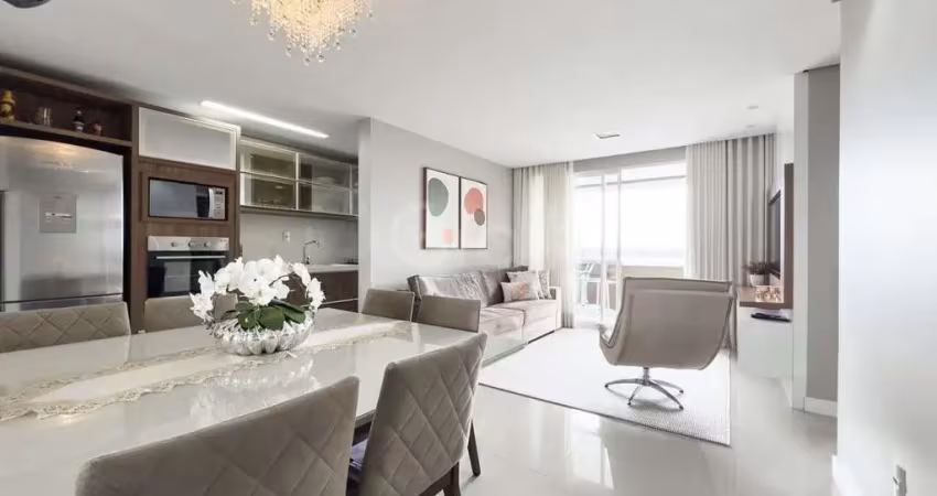 Apartamento de 73m² com 2 quartos sendo 1 suíte no bairro pagani em palhoça