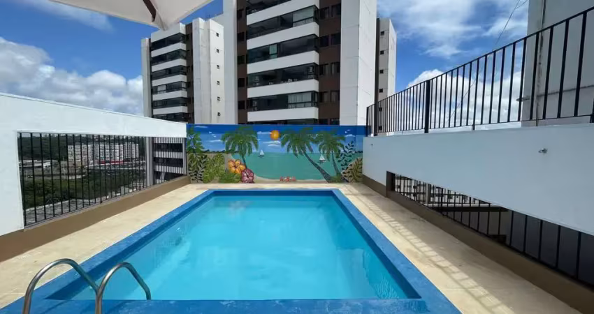 Apartamento 2/4 com dependência na rua do rouxinol no imbuí, salvador/ba