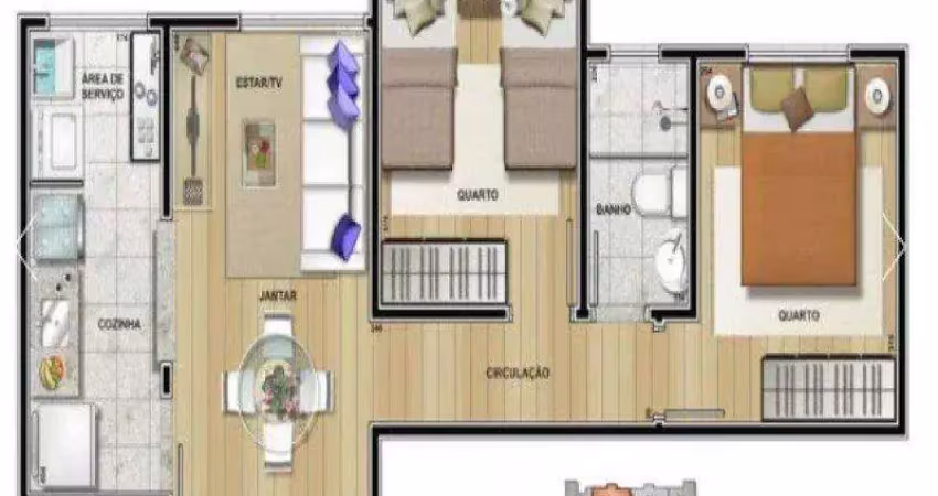 Apartamento jardim santa terezinha (zona l são paulo/sp