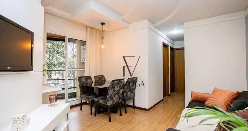 Apartamento com 3 dormitórios à venda por r$ 448.000,00 - novo mundo - curitiba/pr
