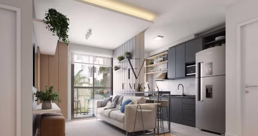 Apartamento com 2 dormitórios à venda, 47 m² por R$ 499.000,00 - Hauer - Curitiba/PR