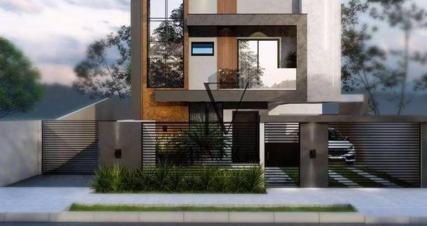 Sobrado com 3 dormitórios à venda, 138 m² por R$ 750.000,00 - Novo Mundo - Curitiba/PR