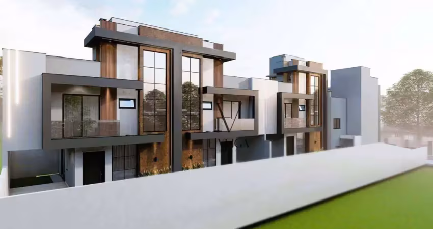 Sobrado com 3 dormitórios à venda, 138 m² por r$ 870.000,00 - novo mundo - curitiba/pr