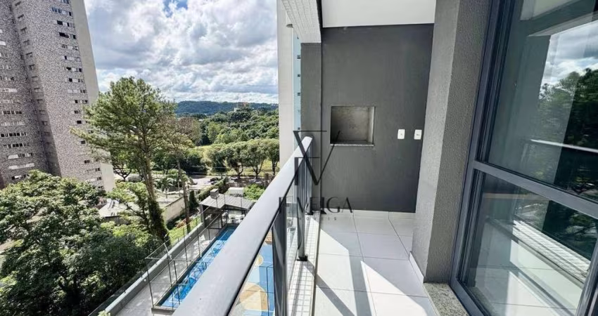 Apartamento com 1 dormitório à venda, 36 m² por R$ 430.000,00 - Bigorrilho - Curitiba/PR