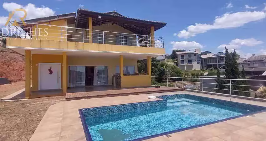 Casa com 4 dormitórios à venda, 306 m² por r$ 1.700.000,00 - condomínio serra da estrela - atibaia/sp