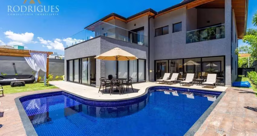 Casa com 5 dormitórios à venda, 596 m² por r$ 5.500.000,00 - condominio shamballa iii - atibaia/sp