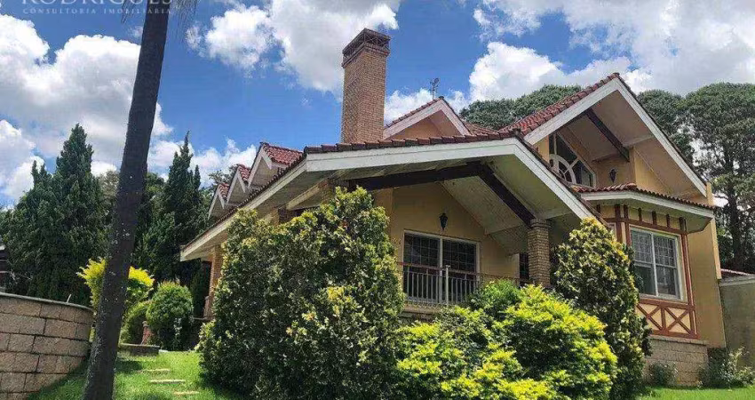 Casa com 4 dormitórios, 550 m² - venda por r$ 3.000.000,00 ou aluguel por r$ 20.000,00/mês - vila santista - atibaia/sp