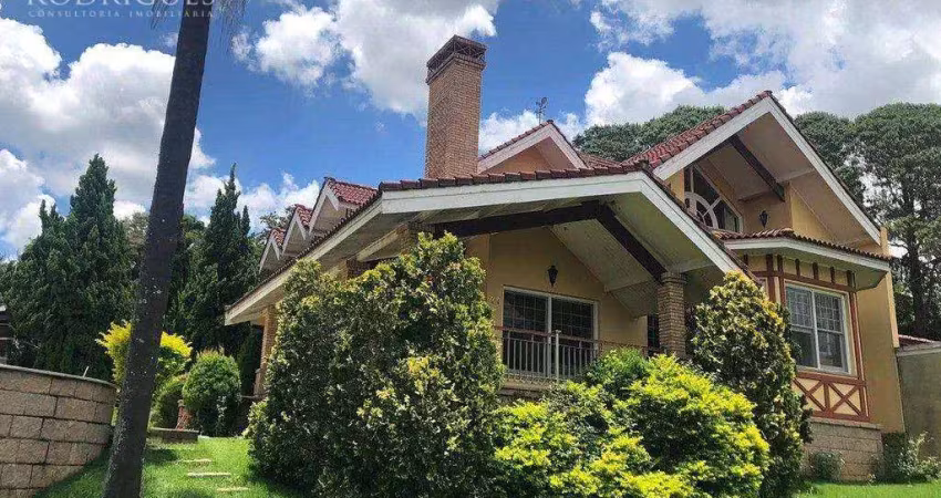 Casa com 4 dormitórios, 550 m² - venda por r$ 3.000.000,00 ou aluguel por r$ 20.000,00/mês - vila santista - atibaia/sp
