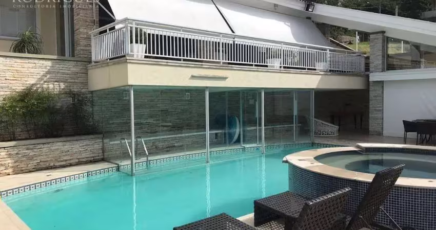 Casa com 6 dormitórios à venda, 1350 m² por r$ 4.000.000,00 - condomínio residencial água verde - atibaia/sp