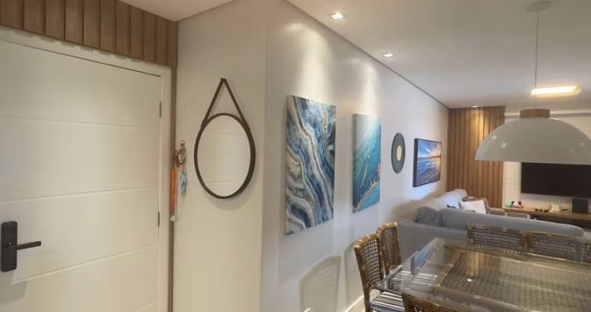 Apartamento Pé na Areia, de frente pro mar