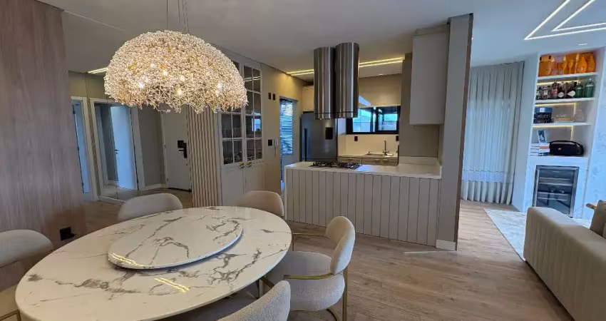 Apartamento para locação no edifício allegra com 3 suítes e 4 vagas de garagem em balneário camboriú