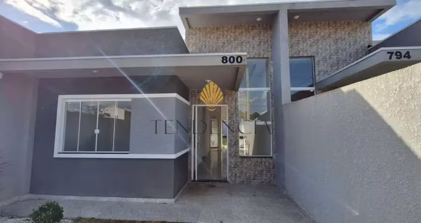 Casa com 3 quartos à venda, 64,73 m2 santa terezinha, fazenda rio grande - pr