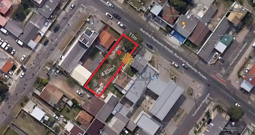 Terreno à venda na Rua Omar Raymundo Picheth, 520, Xaxim, Curitiba