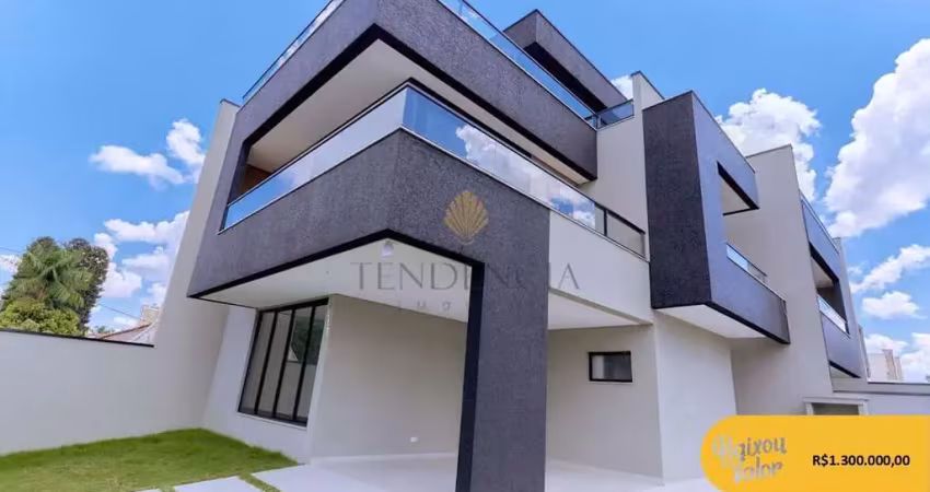 Sobrado com 3 suítes à venda, 254.13 m2, carioca, sao jose dos pinhais - pr