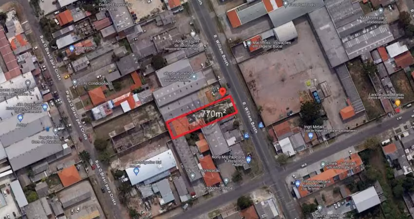 Terreno à venda na Rua William Booth, 2156, Boqueirão, Curitiba