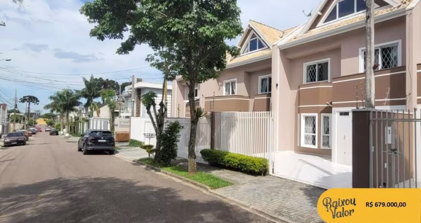 Sobrado com 3 quartos à venda,147.80 m2, Boqueirão, CURITIBA - PR