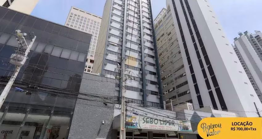 Sala comercial para locação, 44 m2, centro, curitiba - pr