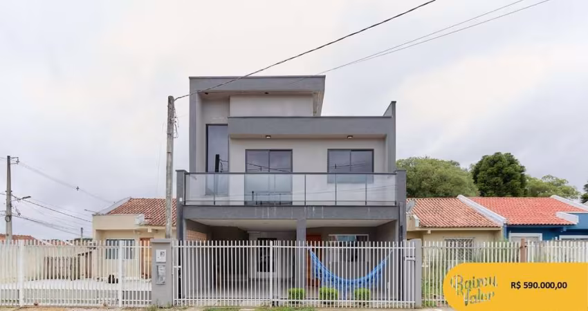 Sobrado com 5 dormitórios à venda, 200 m2, Veneza, FAZENDA RIO GRANDE - PR