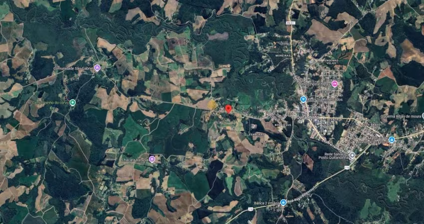 Terreno à venda, 800 m2, LOCALIDADE DE FERREIRA, QUITANDINHA - PR