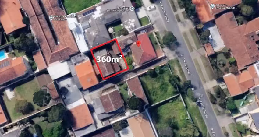 Terreno à venda, 360 m2, jardim social, curitiba - pr