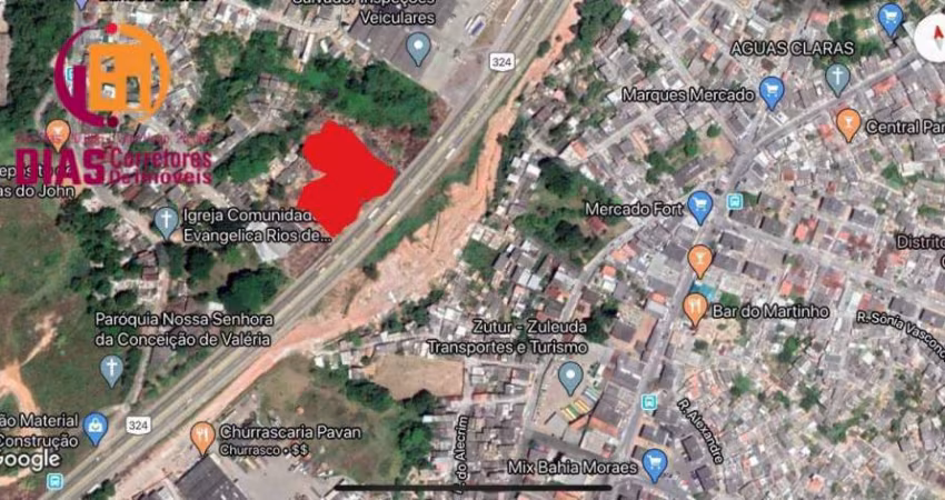 Terreno à venda na BR 324 em Águas Claras Salvador/BA