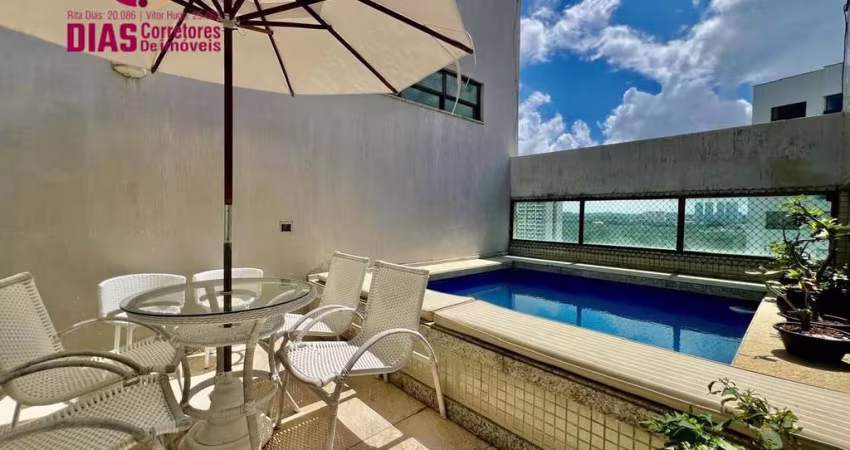 Apartamento Cobertura Duplex  à venda 4/4 sendo 2 suítes com 200m² em Patamares, Salvador/BA