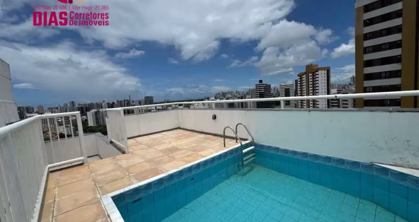 Vendo em super oportunidade  e exclusividade cobertura duplex  com piscina privativa e vista mar no caminho das árvores com 200m2, 4/4, 02 suítes, 3 vagas de garagens - salvador /ba..