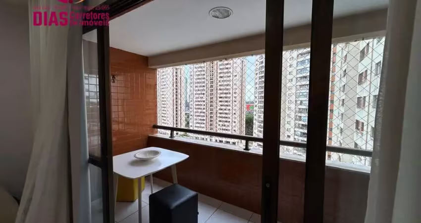 Vendo mobiliado em oportunidade exclusivo apartamento nascente andar alto  varanda vista clube com 2/4 suíte  no brisas club - paralela - salvador/ba.