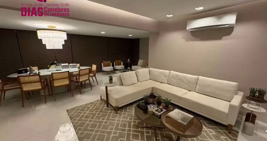 Alugo lindo apartamento mobiliado e decorado com 136m2 e 2 suítes , 3 vagas garagens  total infraestrutura - pituba - salvador/ba.