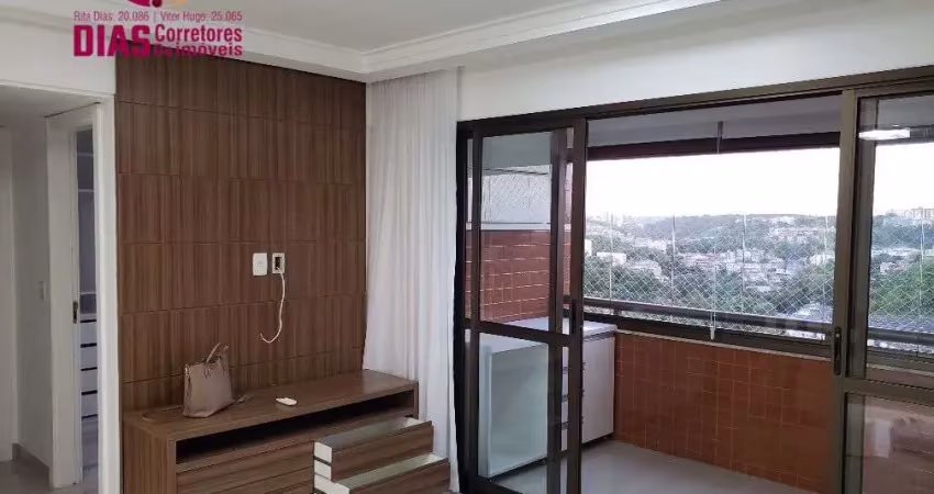 Vendo em super oportunidade apartamento andar alto com 68m2, varanda panorâmica, 2/4, condomínio totalinfraestrutura - paralela-salvador/ba.