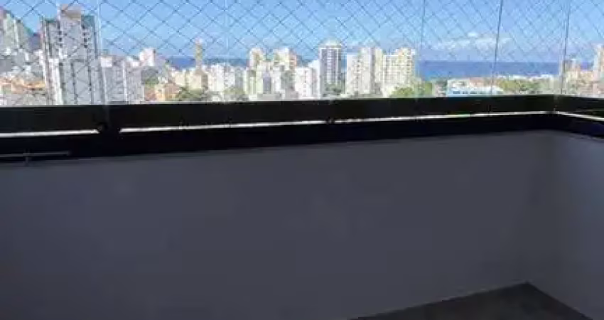 Vendo na pituba apartamento cpm varanda vista mar com 3/4, suíte, 01 vaga coberte super bem localizado - salvador/ba.