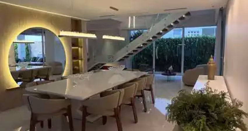 Alugo mansão no alphaville i mobiliada e decorada com uma academia equipada, clube com espaço gourmet climatizado privativo garagem 5 carros - salvador/ba.