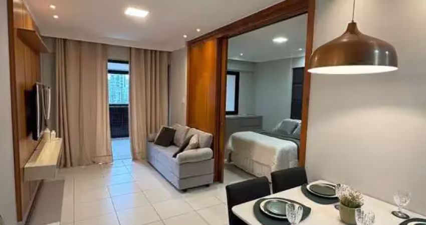 Alugo lindo apartamento mobiliado com 2/4 suítes no salvador prime, 1 vaga, caminho das arvores - ssa/ba.