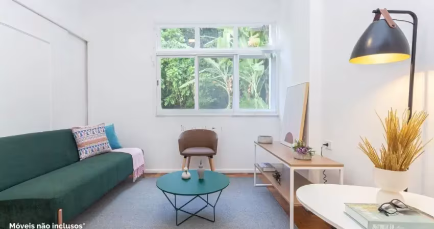 Ideal para morar ou investir - 2 quartos - silencioso e seguro