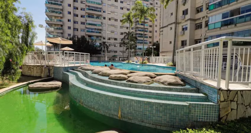 Barra da tijuca - apto  com 2 quartos sendo 1 suíte - 116m²