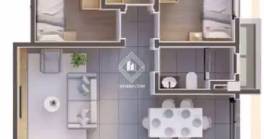 Apartamento com 3 quartos à venda no Jardim Carvalho, Ponta Grossa 