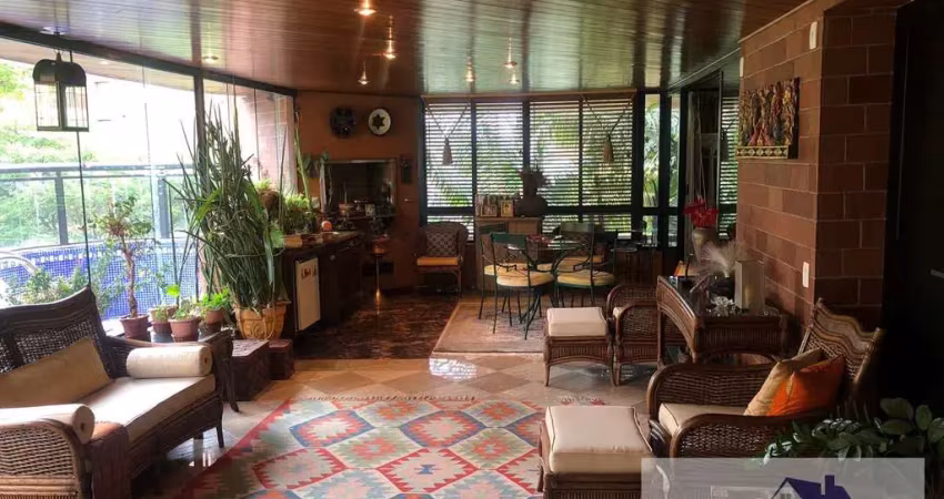 Alugue já: cobertura de 340m² no morumbi por r$ 25.000/mês