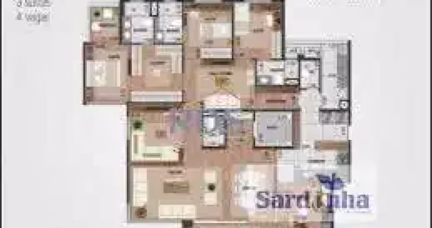 Apartamento de luxo em Campo Belo com 192m², 3 suítes e 5 banheiros - venda por R$ 2.800.000.