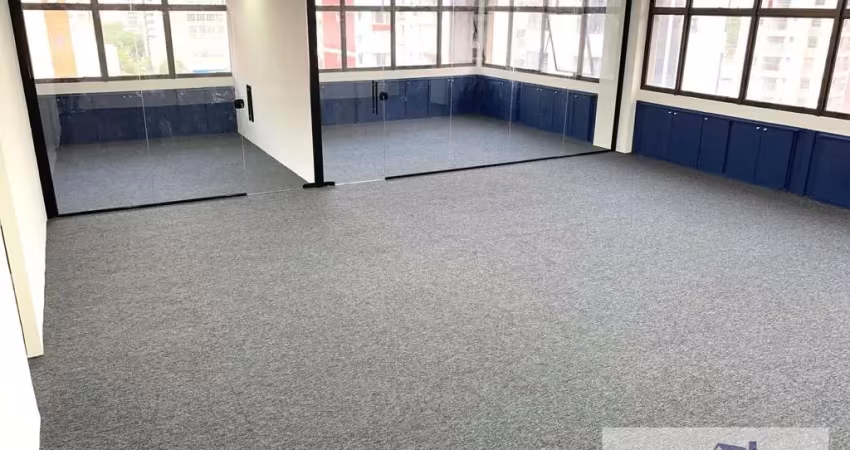 Sala comercial 130m² para alugar no brooklin novo - sp