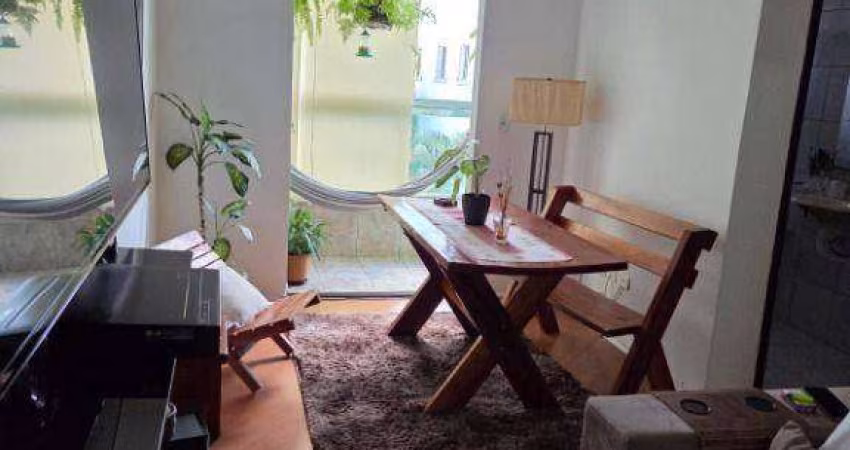 Apartamento com 2 dormitórios para alugar, 65 m² por R$ 1.800/mês - Cocaia - Guarulhos/SP