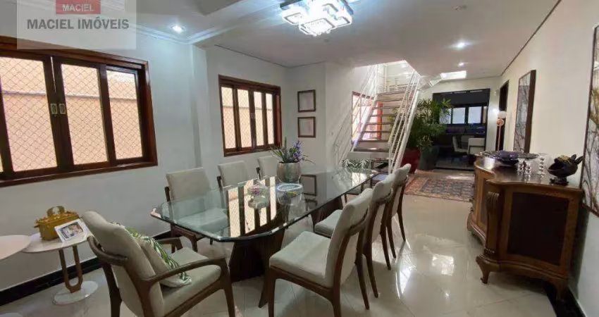 Sobrado mobiliado com 5 dormitórios, sendo 3 suítes à venda, 350 m² por r$ 1.600.000 - vila albertina - são paulo/sp