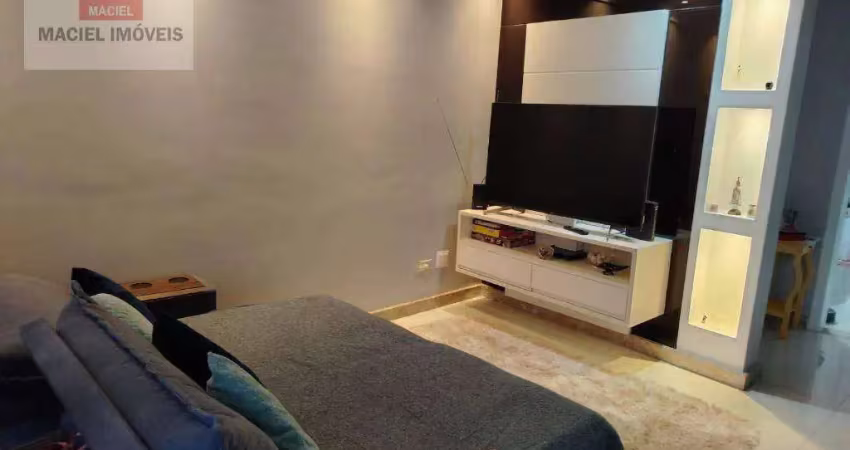 Sobrado em condomínio fechado com 3 dormitórios, sendo 1 suíte à venda, 80 m² por r$ 890.000 - jardim flor do campo - guarulhos/sp