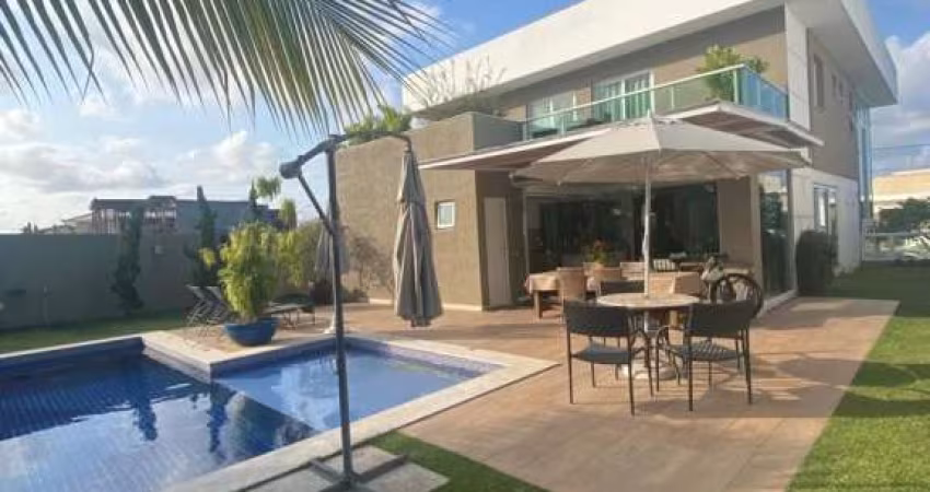 Casa com 4 dormitórios à venda, 333 m² por R$ 2.400.000 - Alphaville Litoral Norte I - Camaçari/BA