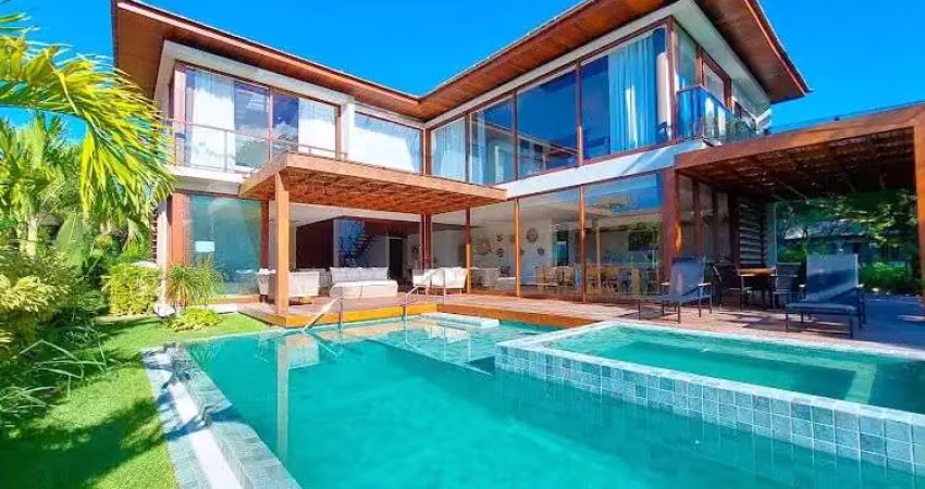 Casa bella! exclusiva, sofisticada, e elegante. 5 lindas suítes. praia do forte / ba
