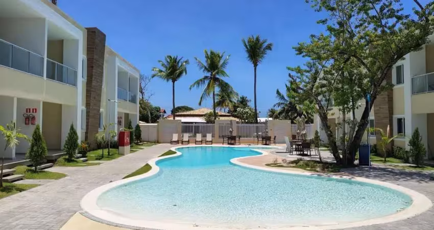 Village  2/4 , sendo 1 suíte  à venda, 68 m² por r$ 589.000,00 - guarajuba palm beach - guarajuba